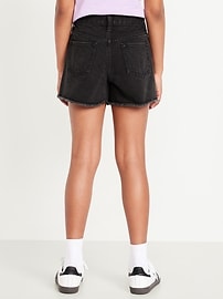 Image number 2 showing, High-Waisted Ripped Frayed-Hem Jean Shorts for Girls