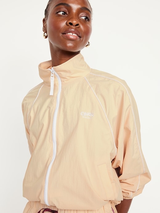 Image number 4 showing, Nylon Zip Jacket