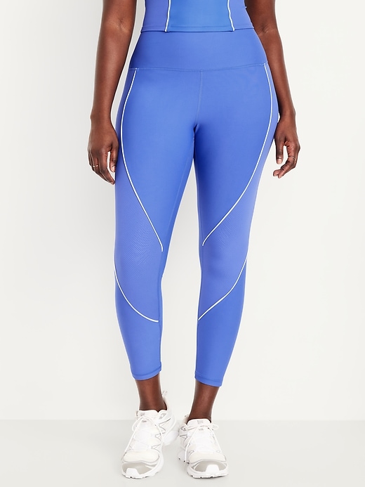 Image number 4 showing, High-Waisted PowerSoft 7/8 Leggings