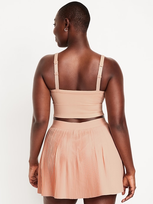 Image number 6 showing, Light Support Fluid Seamless Longline Sports Bra