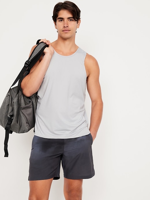 Image number 7 showing, Lightweight Mesh Racerback Tank