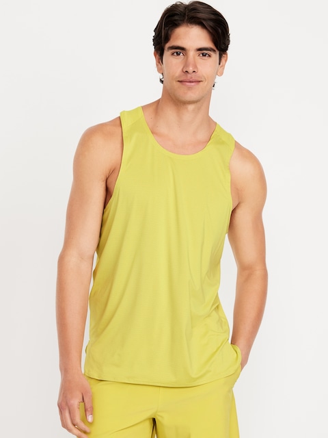 Camisole à dos nageur en maille légère