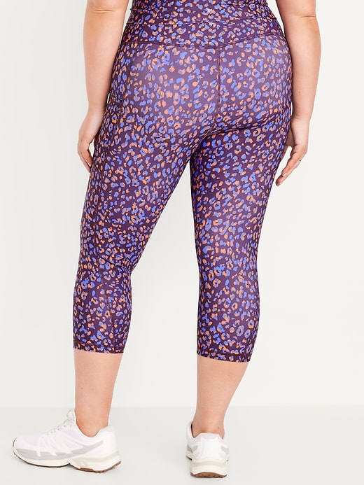 Image number 7 showing, High-Waisted PowerSoft Crop Pocket Leggings