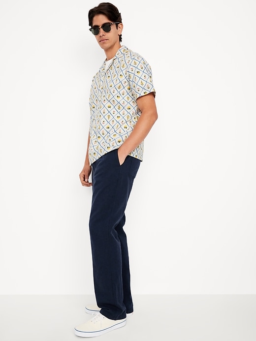 Image number 3 showing, Short-Sleeve Printed Camp Shirt