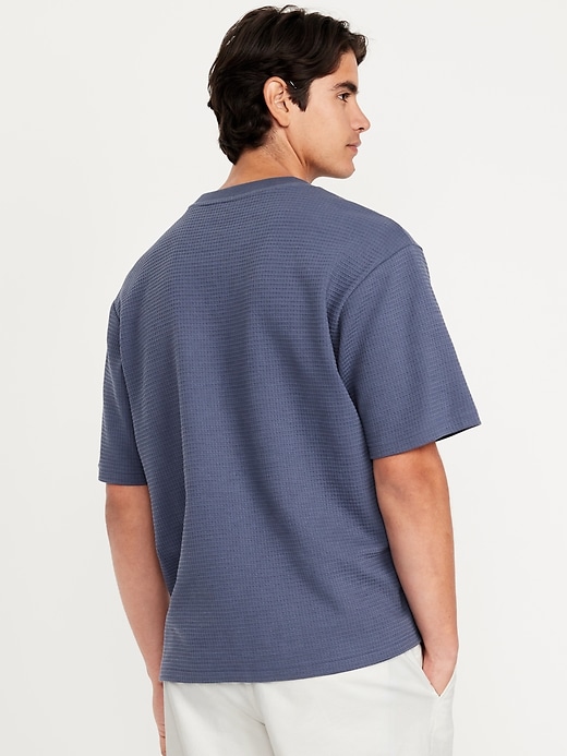 Image number 6 showing, Waffle-Knit T-Shirt