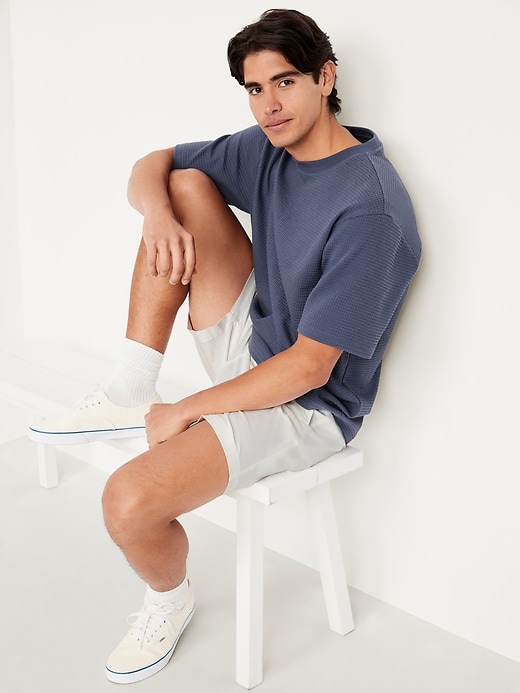Image number 7 showing, Waffle-Knit T-Shirt