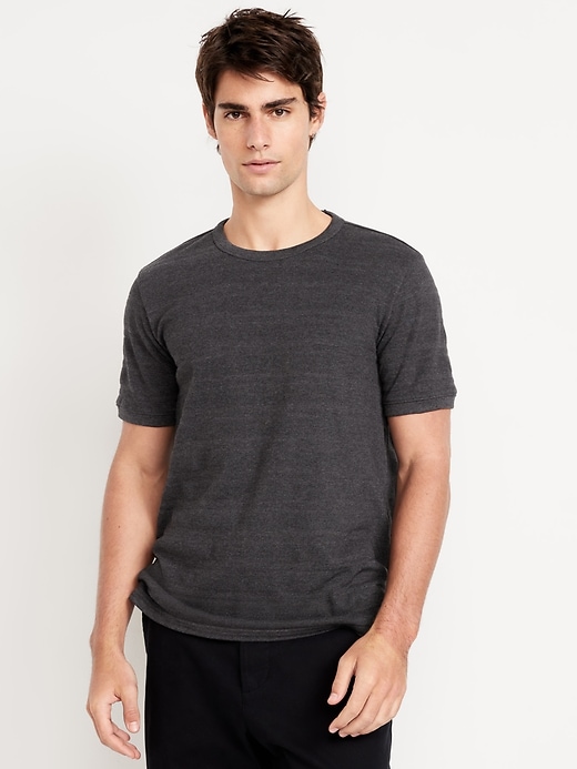 Image number 1 showing, Crew-Neck Pique T-Shirt