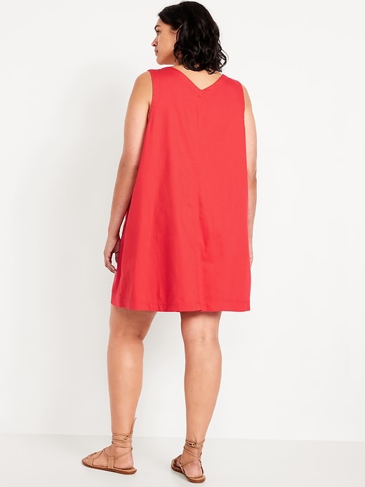 Image number 7 showing, Sleeveless Button-Front Mini Dress