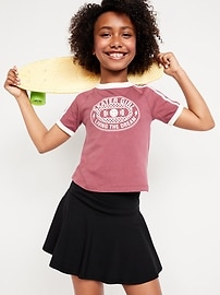 View large product image 3 of 7. High-Waisted Skort for Girls