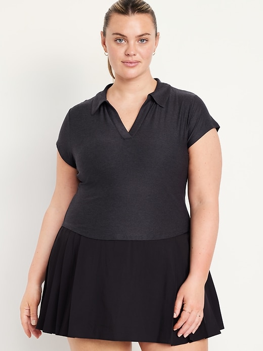 Image number 7 showing, CloudMotion Cropped Polo
