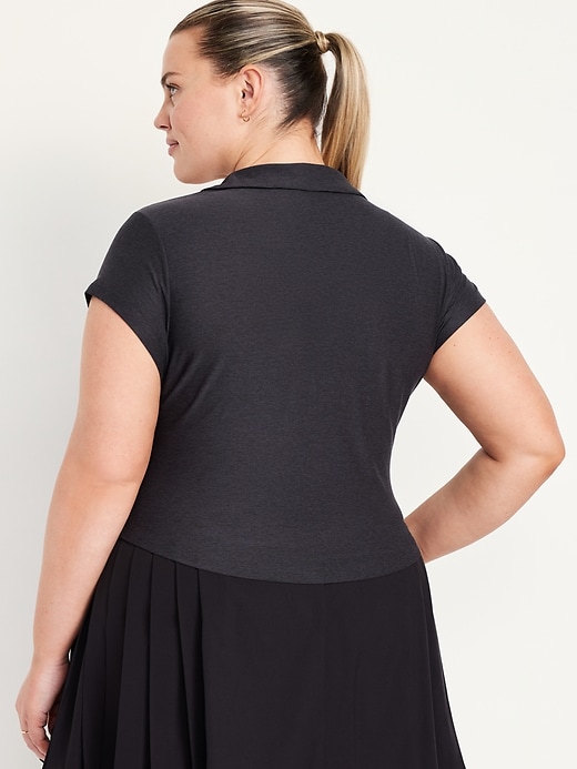 Image number 8 showing, CloudMotion Cropped Polo