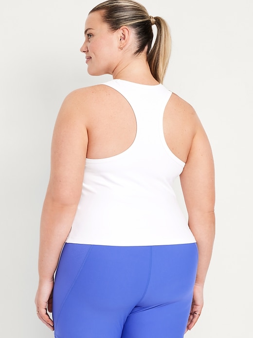 Image number 8 showing, PowerSoft Racerback Cropped Shell Tank