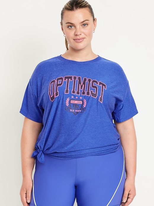 Image number 7 showing, CloudMotion Oversized Graphic T-Shirt