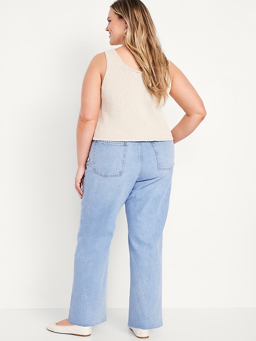 Image number 6 showing, Extra High-Waisted Wide-Leg Jeans