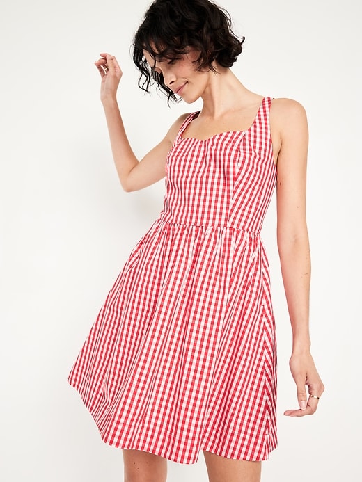 Image number 8 showing, Fit & Flare Cami Mini Dress