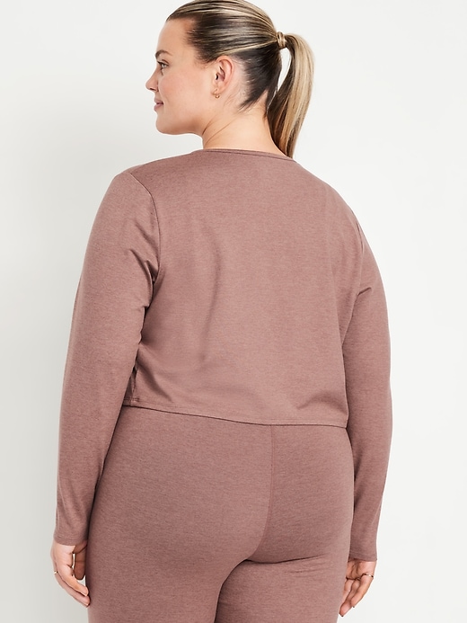 Image number 8 showing, CloudComfy Cropped Cardigan