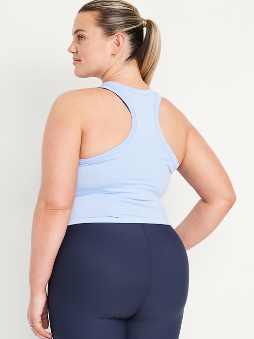 Image number 8 showing, Fluid Seamless Fitted Crop Tank Top