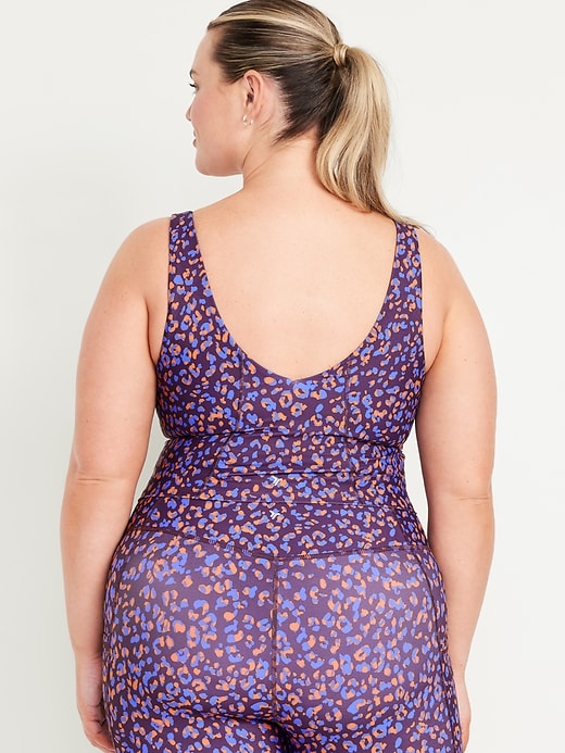 Image number 7 showing, Light Support PowerSoft Longline Sports Bra