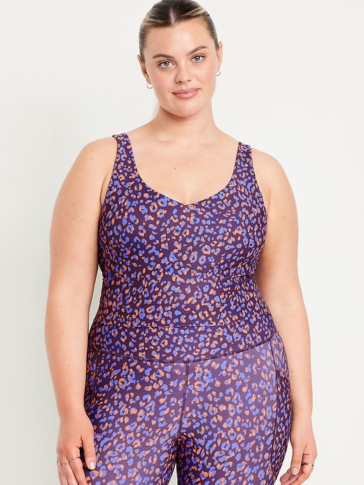 Image number 6 showing, Light Support PowerSoft Longline Sports Bra
