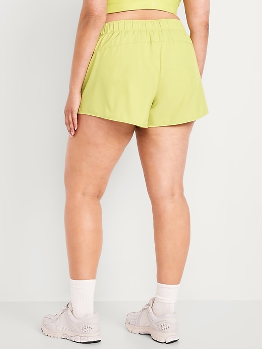 Image number 7 showing, Mid-Rise StretchTech Run Shorts -- 3-inch inseam