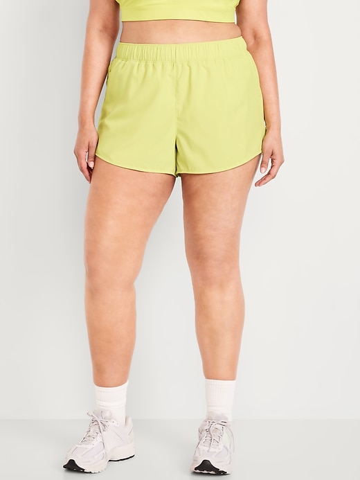 Image number 6 showing, Mid-Rise StretchTech Run Shorts -- 3-inch inseam