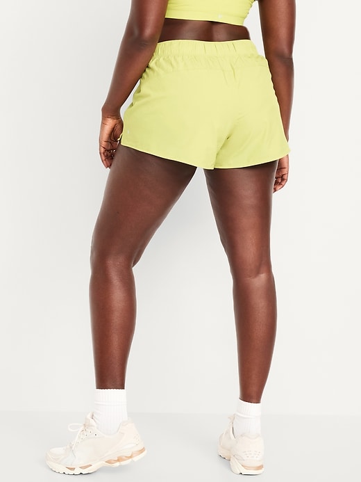 Image number 5 showing, Mid-Rise StretchTech Run Shorts -- 3-inch inseam