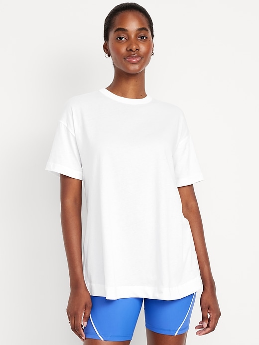 Image number 1 showing, Oversized EveryWear Tunic T-Shirt