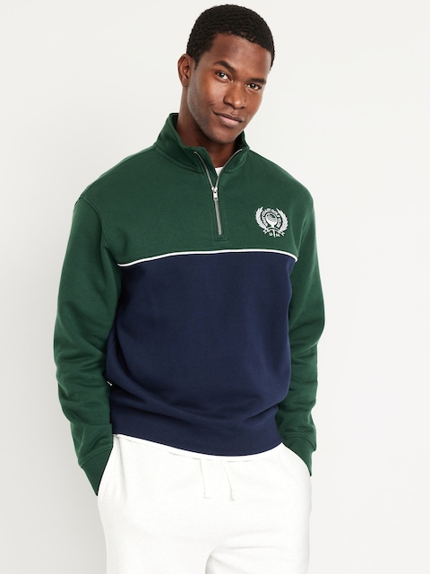 Rotation Fleece Quarter-Zip Pullover