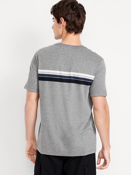 Image number 2 showing, Crew-Neck Striped T-Shirt