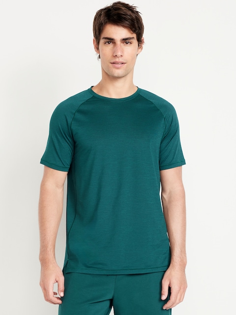 Slim Fit Performance Vent T-Shirt - Green