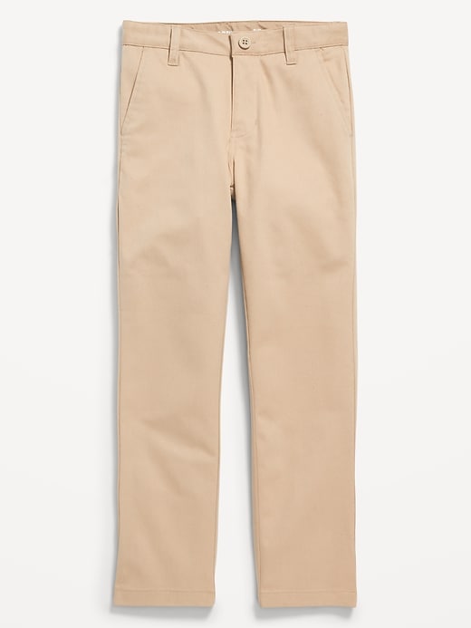 View large product image 1 of 7. Slim School Uniform Chino Pants for Boys