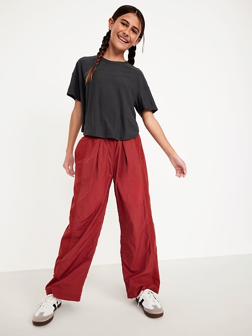 View large product image 1 of 5. CloudMotion Cropped Performance T-Shirt for Girls