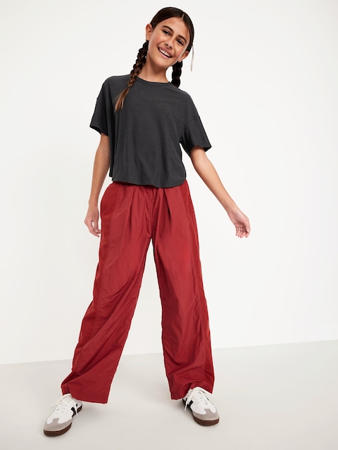 CloudMotion Cropped Performance T-Shirt for Girls
