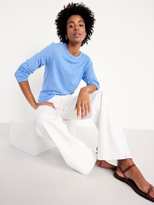 Image number 3 showing, EveryWear Long-Sleeve T-Shirt