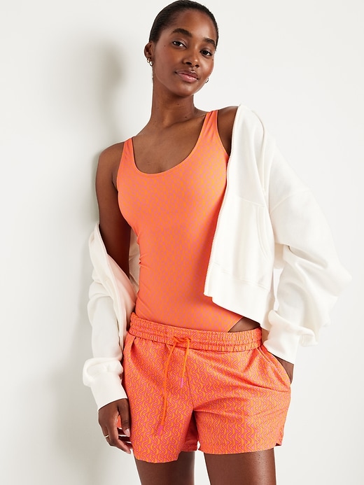 Image number 3 showing, Matte One-Piece Swimsuit