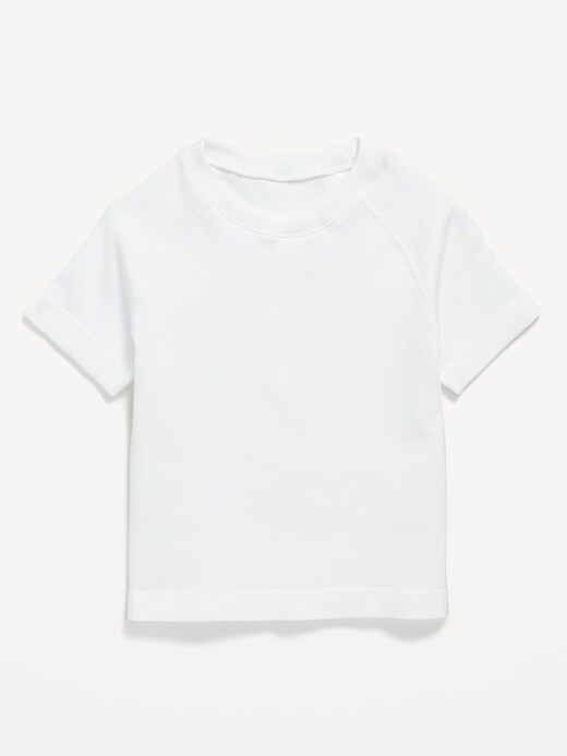Image number 3 showing, Fitted Seamless Performance Top for Girls