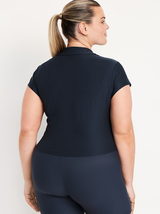 Image number 8 showing, CloudMotion Cropped Polo