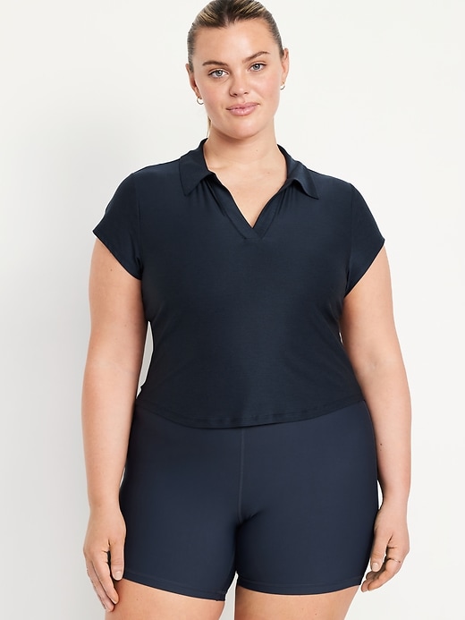 Image number 7 showing, CloudMotion Cropped Polo