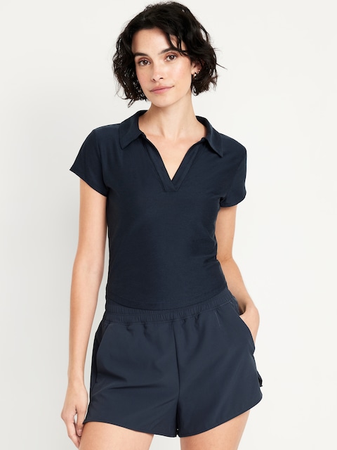 CloudMotion Cropped Polo