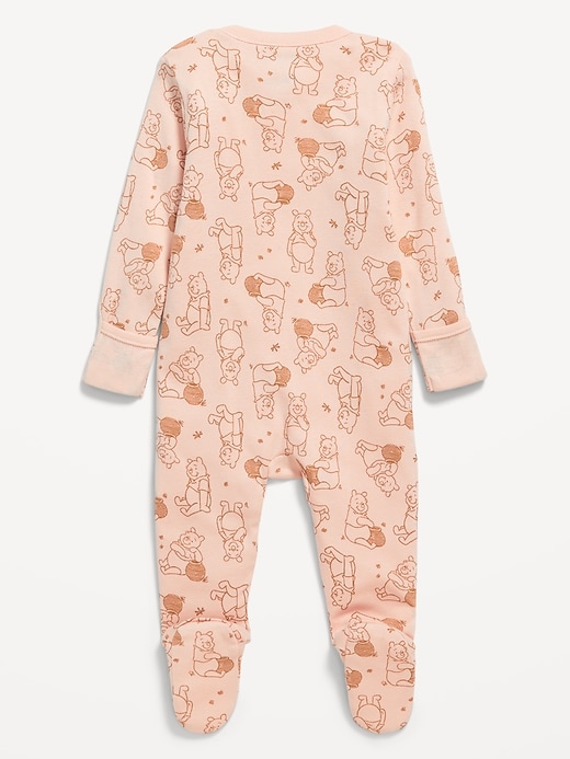 View large product image 2 of 2. Disney© 2-Way-Zip Sleep & Play Footed One-Piece for Baby