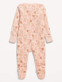 Image number 2 showing, Disney© 2-Way-Zip Sleep & Play Footed One-Piece for Baby