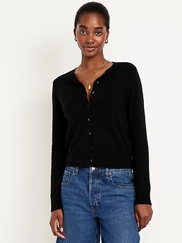 SoSoft Cropped Cardigan Sweater | Old Navy