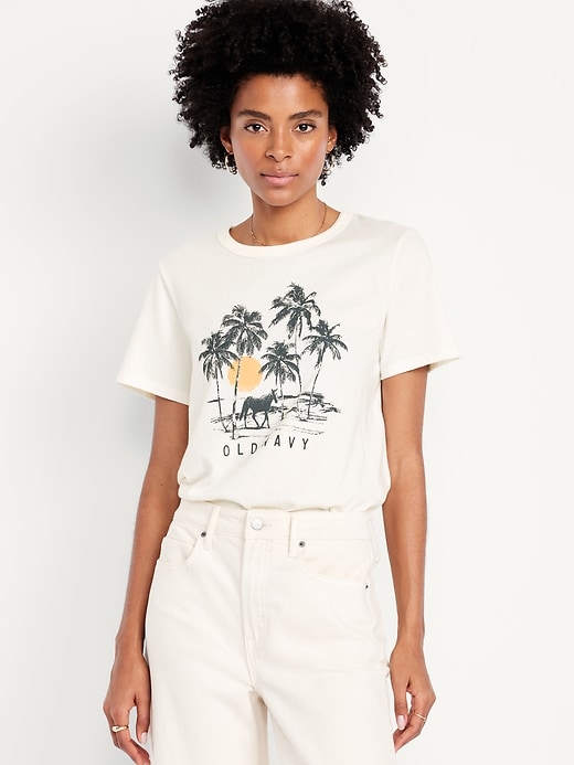 Image number 1 showing, EveryWear Logo Graphic T-Shirt