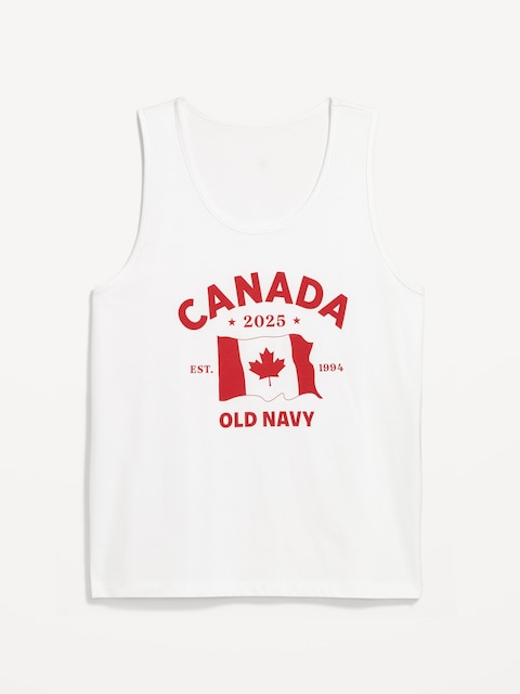 Canada Flag Graphic Tank Top