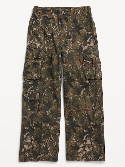 Pantalon cargo indéchirable coupe généreuse pour garçon - Multi