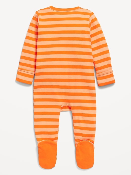 View large product image 2 of 3. Printed 2-Way-Zip Sleep & Play Footed One-Piece for Baby
