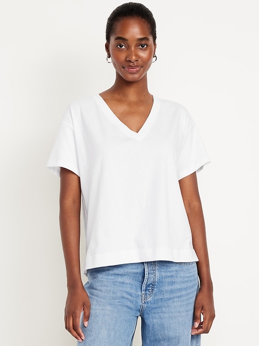 Image number 1 showing, Vintage V-Neck T-Shirt