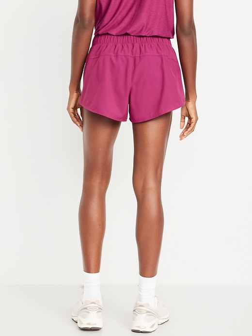 Image number 2 showing, Mid-Rise StretchTech Run Shorts -- 3-inch inseam