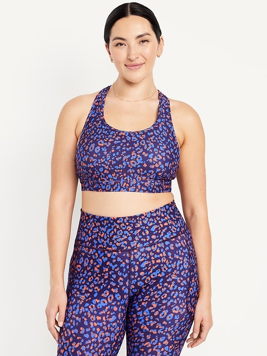 Image number 4 showing, Medium Support PowerSoft Racerback Sports Bra