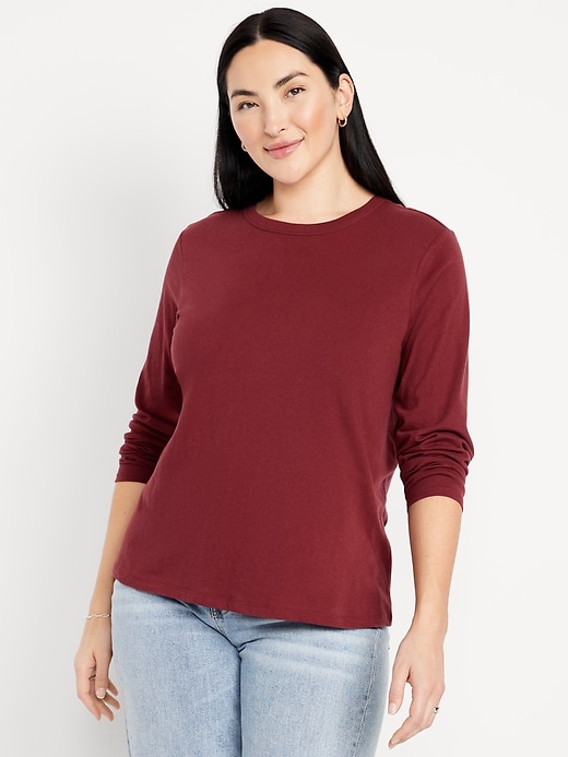 Image number 4 showing, EveryWear Long-Sleeve T-Shirt
